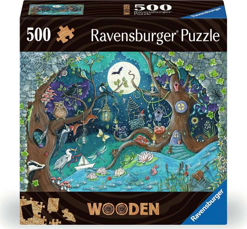 Puzzle en bois - Forêt - 500 pièces