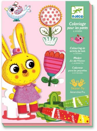 Coloriages pour les petits - 4 Saisons (couverture)