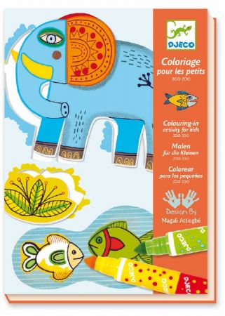Coloriages pour les petits - Zoo zoo (couverture)