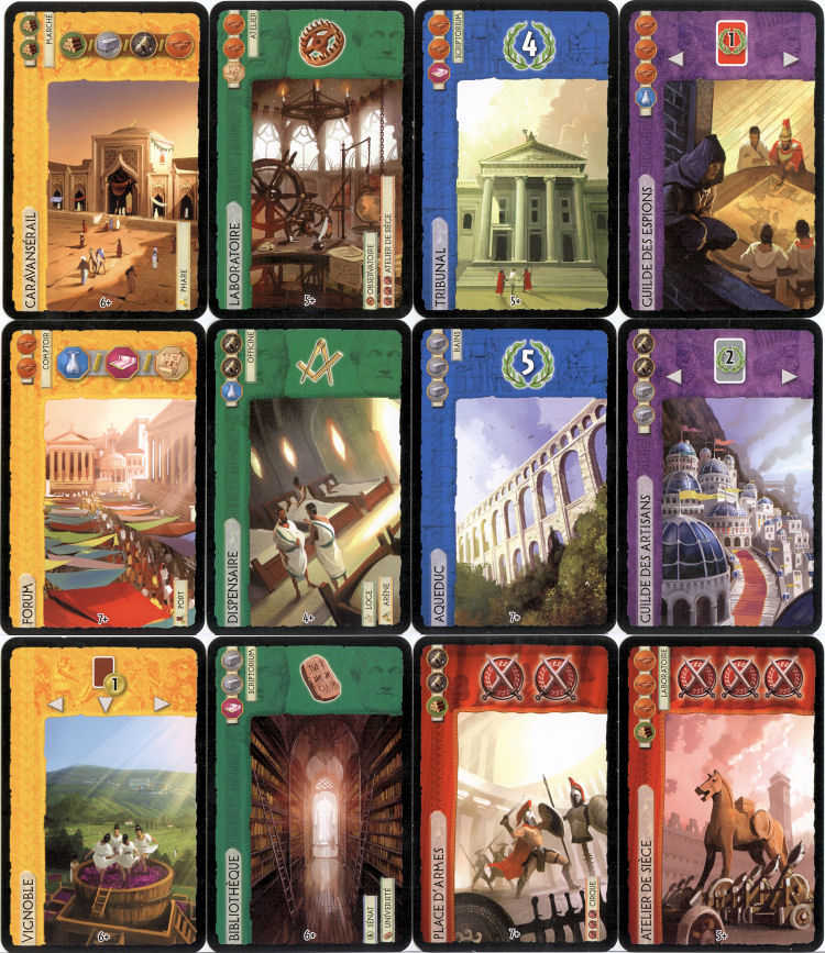 7 Wonders jeu de société chez Jeux de NIM