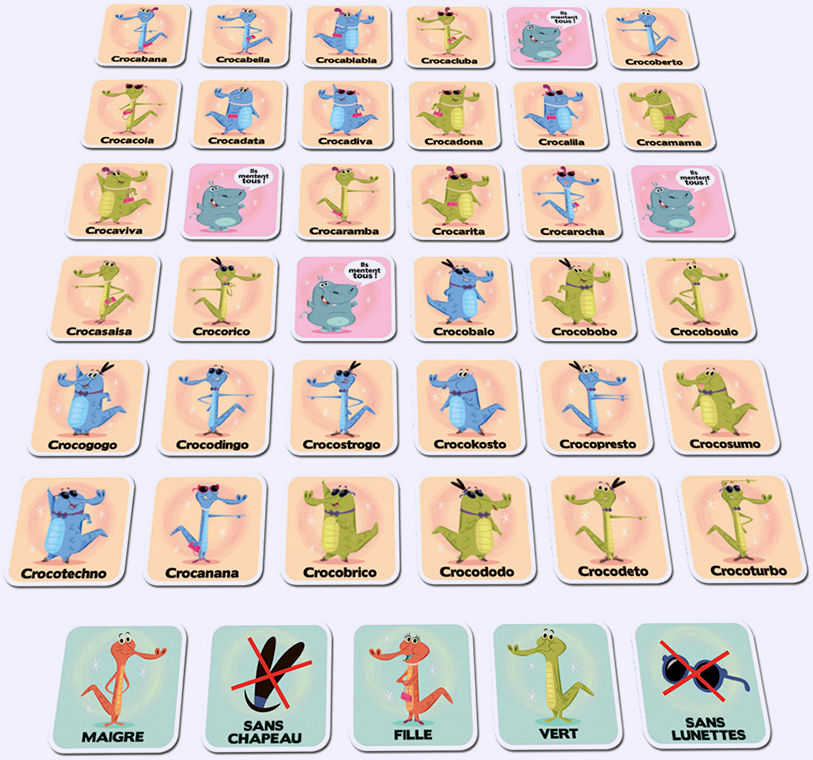 Rapid Croco Asmodee : King Jouet, Jeux de cartes Asmodee  Jeux de société
