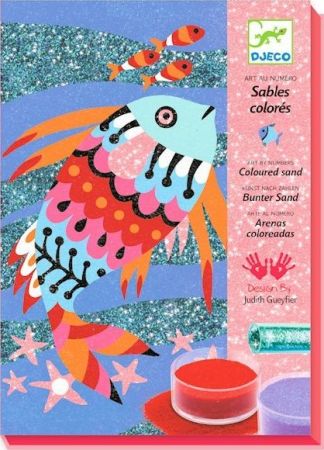 Sables et paillettes colorés - Arcs-en-ciel de Poissons (couverture)
