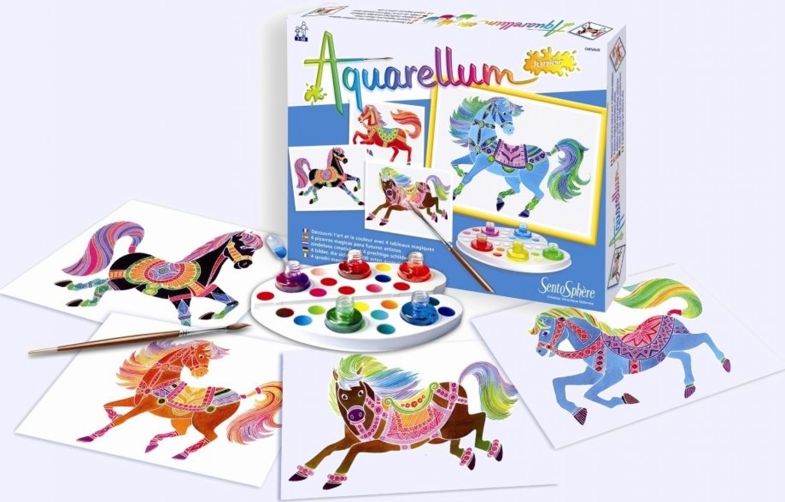 Aquarellum junior - Chevaux