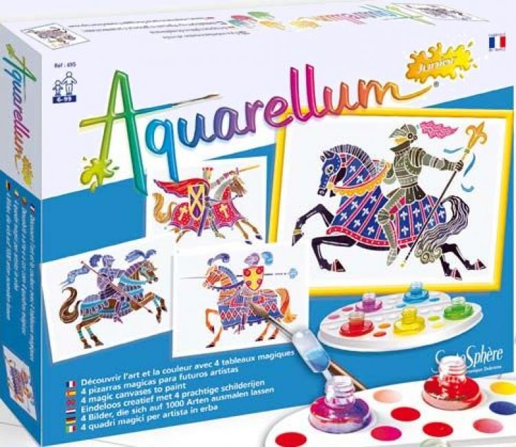 Aquarellum junior - Chevaliers (couverture)