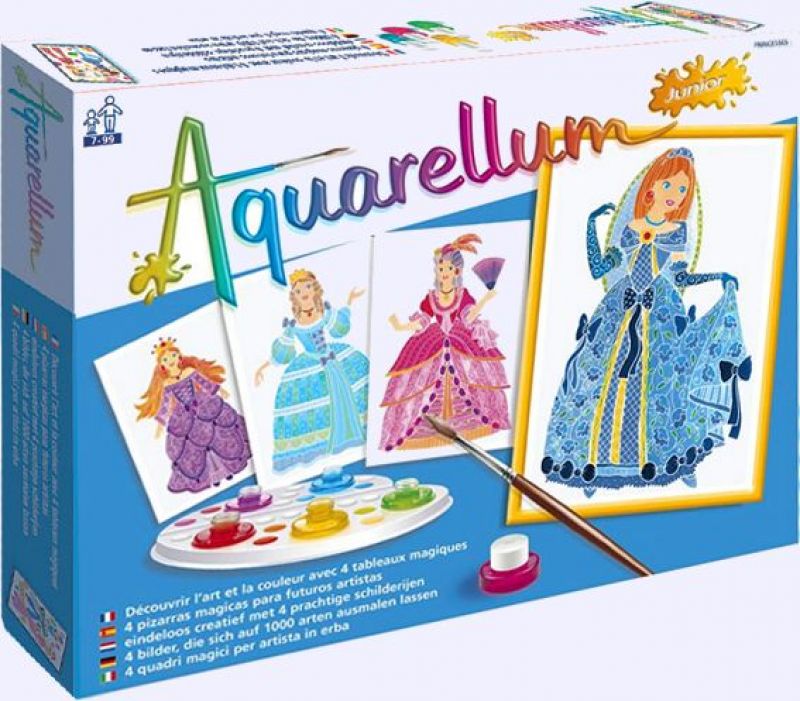 Aquarellum junior - Princesses (couverture)