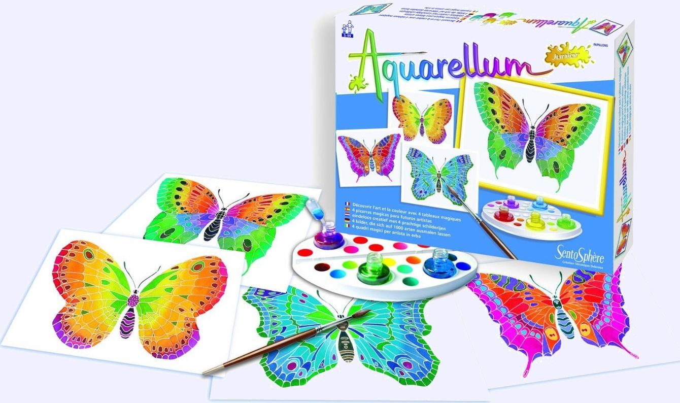 Aquarellum junior - Papillons