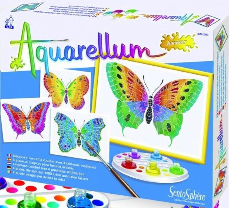 Aquarellum junior - Papillons (couverture)