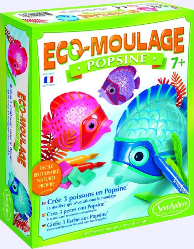 Eco Moulage en popsine - Poissons Lune (couverture)