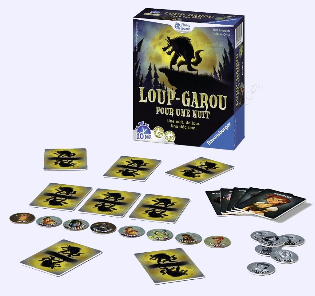 Loup Garou Pour Une Nuit Jeu De Societe Chez Jeux De Nim