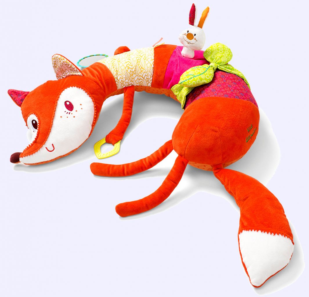 Coussin d'activités Alice la Renarde