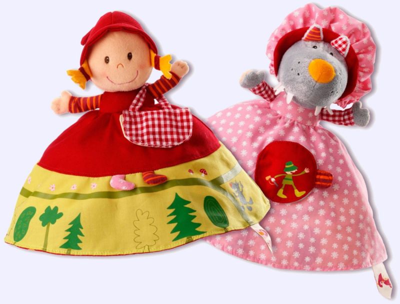 Le petit chaperon rouge - marionnette réversible (couverture)