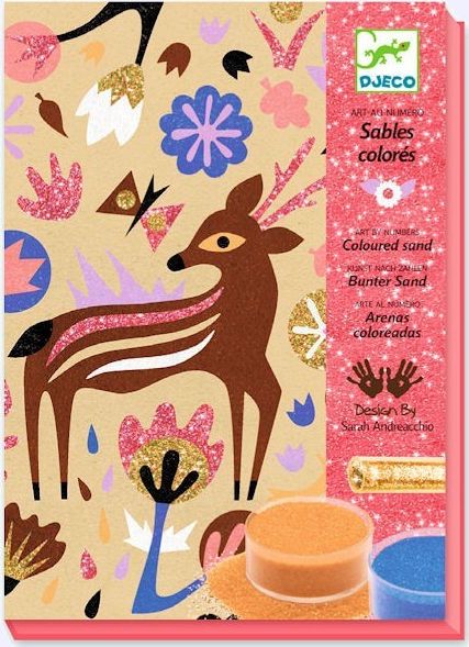 Sables et paillettes colorés - Merveille des bois (couverture)