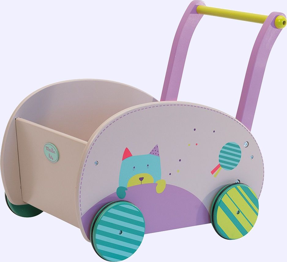 Chariot de marche et de rangement "Les Jolis Pas Beaux"