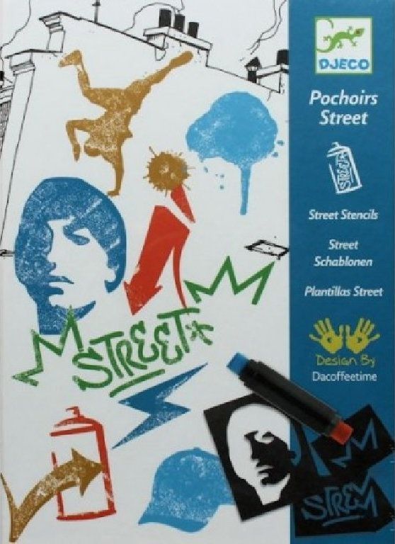 Feutres Pinceaux et Pochoirs - Street (couverture)