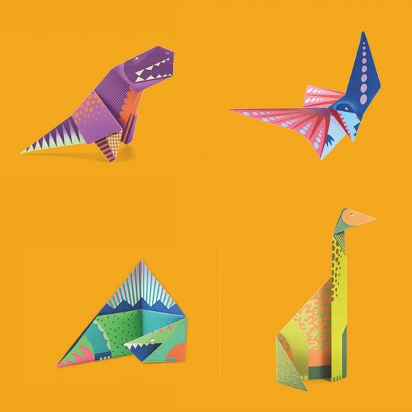 Origami facile "Dinosaures"