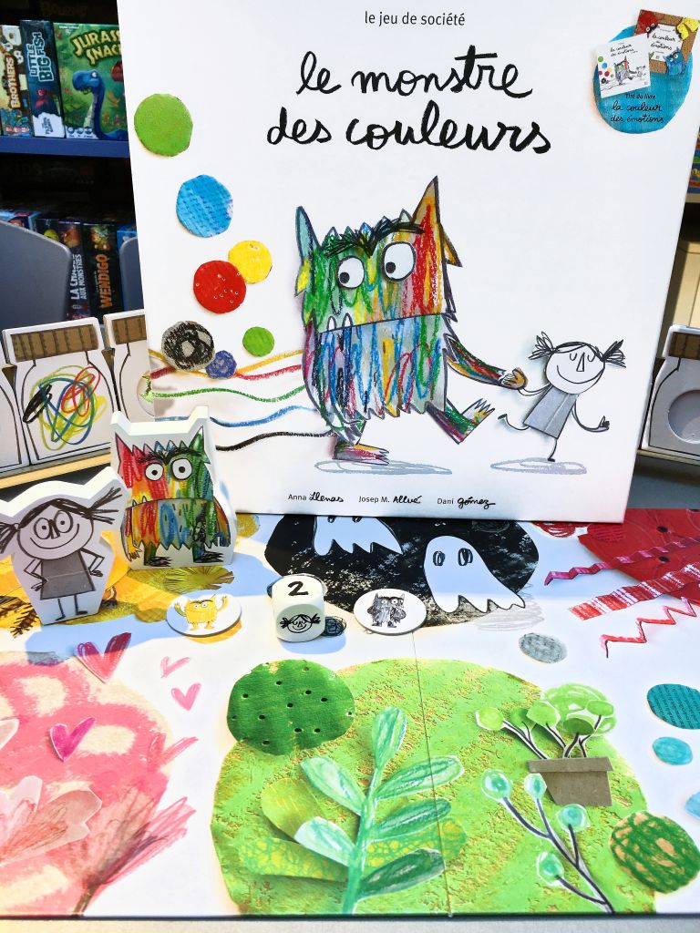 Monstre des couleurs (le): jeu de société