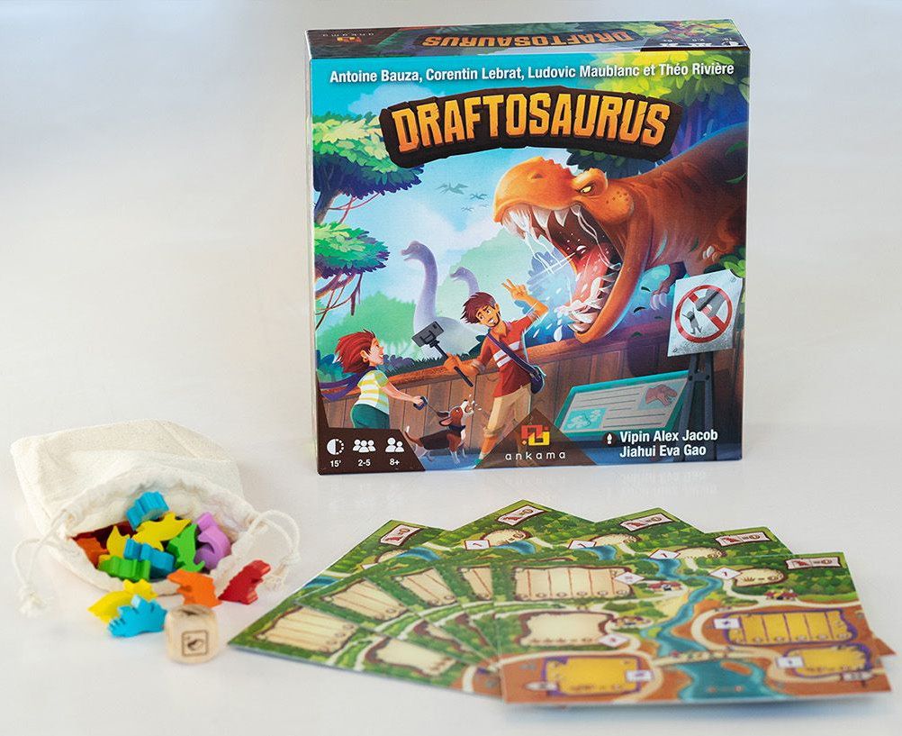 Draftosaurus: jeu de société