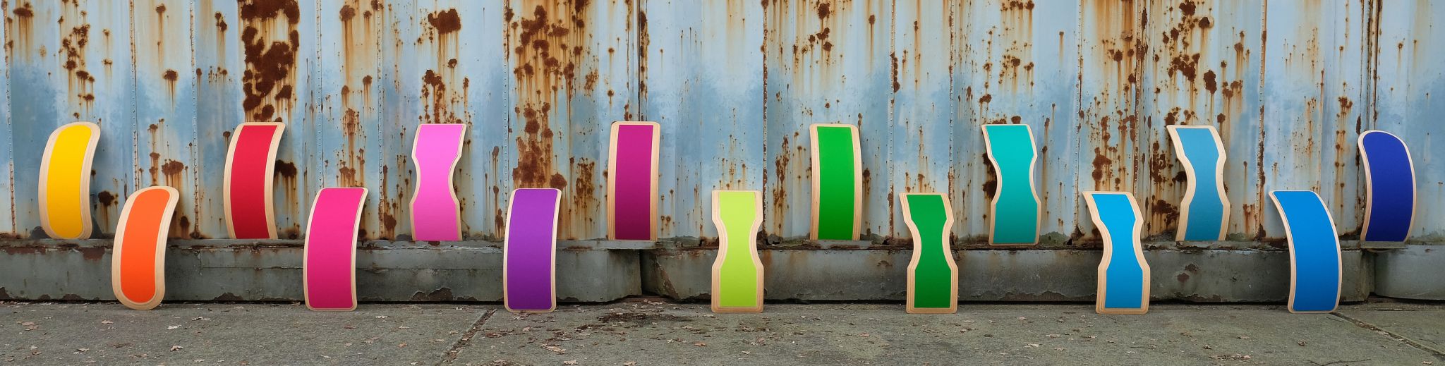 Rocker Board Classic - Bois Naturel & Rose