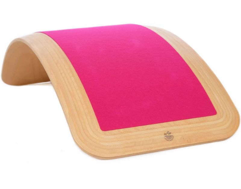 Rocker Board Classic - Bois Naturel & Rose (couverture)