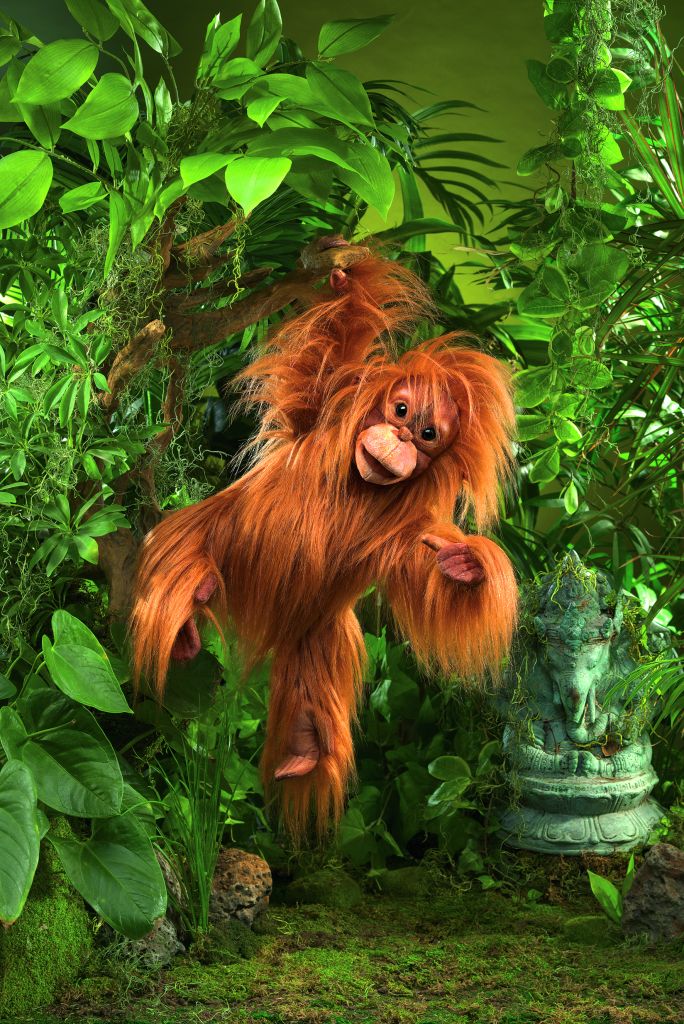Marionnette bébé orang-outan