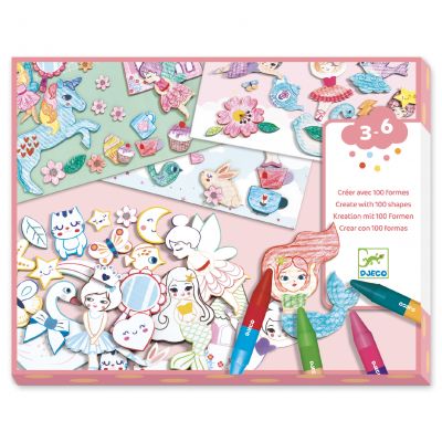 Coffret multi activités - La souris et ses amis - Djeco DJ09295