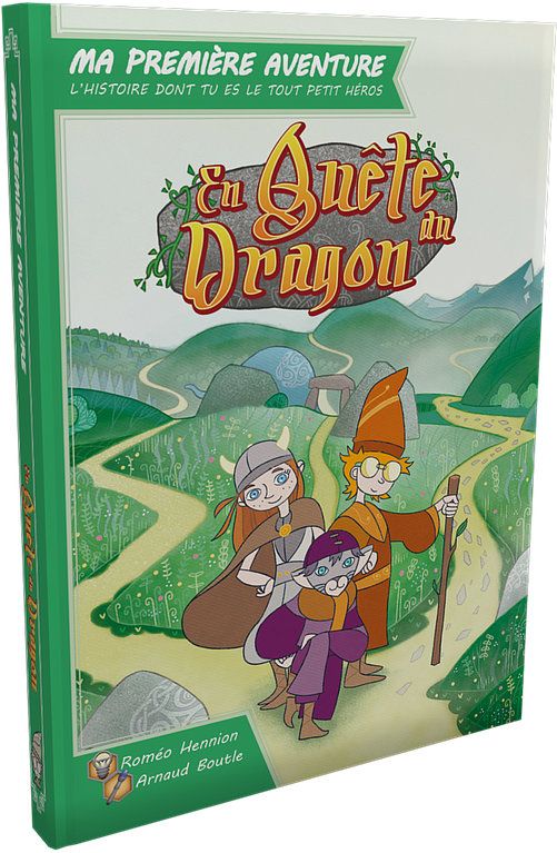 Ma première aventure - En Quête du Dragon (couverture)