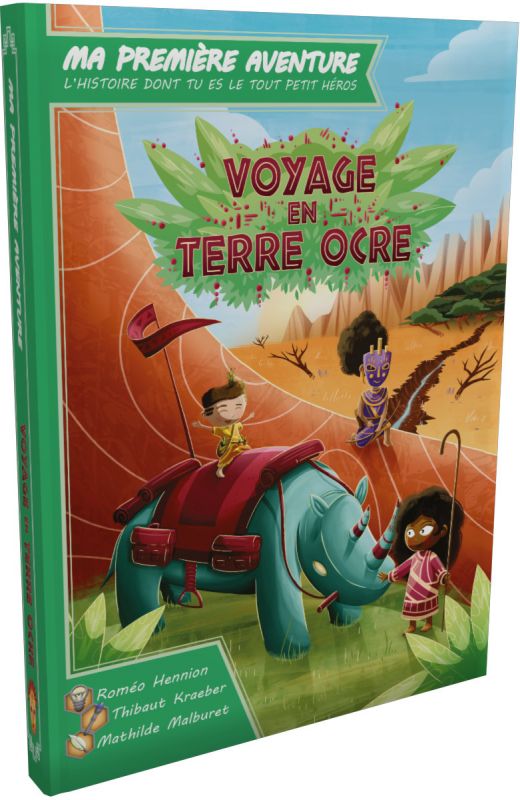 Ma première aventure - Voyage en terre d'ocre (couverture)