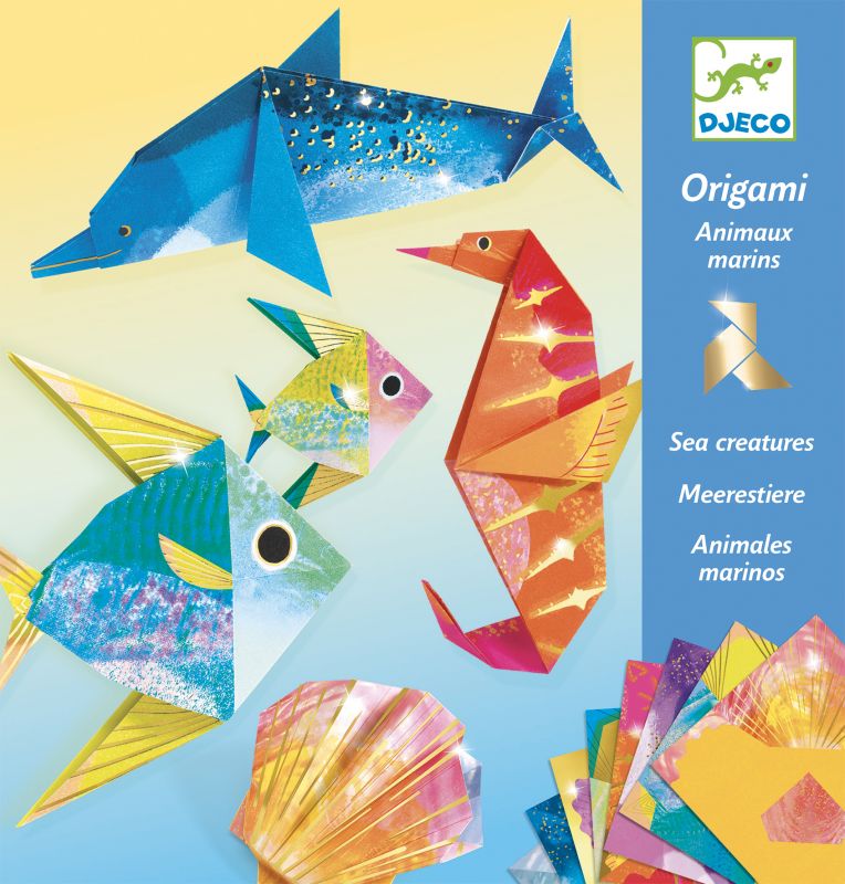 Origami - Animaux marins (couverture)