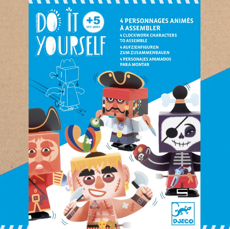 Do it yourself - Personnages animés - À l'abordage ! (couverture)