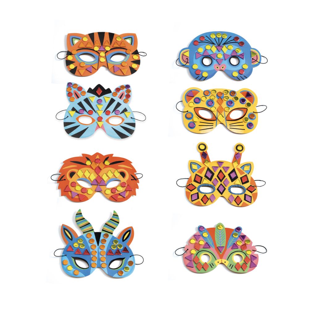 Do it yourself - Masques Animaux de la jungle