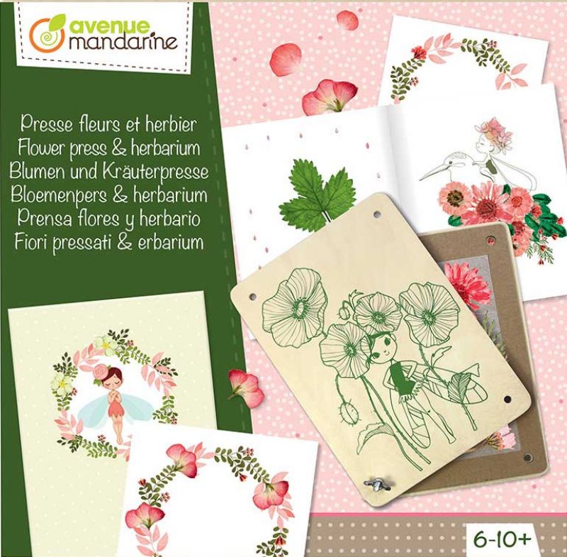 Presse Fleurs et herbier (couverture)