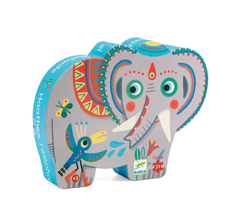 Puzzle - Haathee l'éléphant - 24 pcs (couverture)