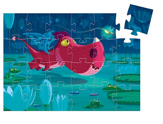 Puzzle - Edmond le Dragon - 24 pcs