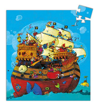 Puzzle - Le bateau de Barberousse - 54 pcs