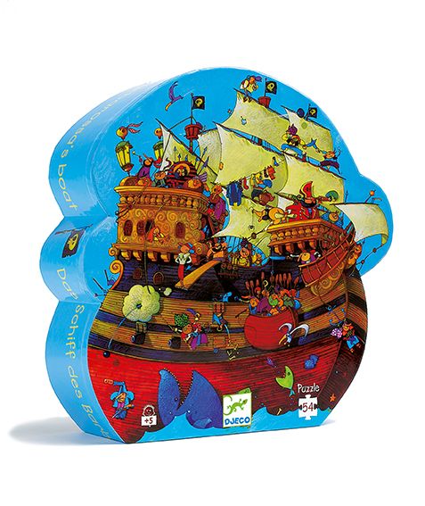 Puzzle - Le bateau de Barberousse - 54 pcs (couverture)