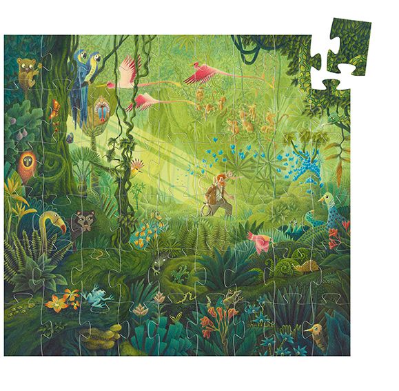 Puzzle - Dans la jungle - 54 pcs