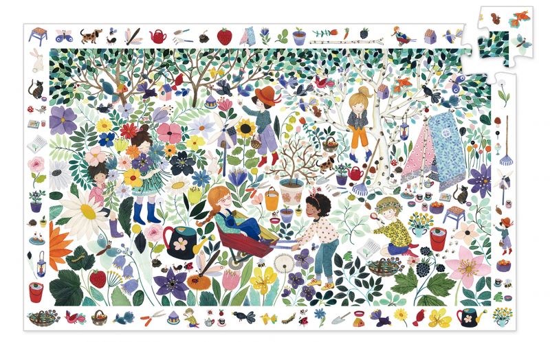 Puzzle - 1000 fleurs - 100 pcs (couverture)