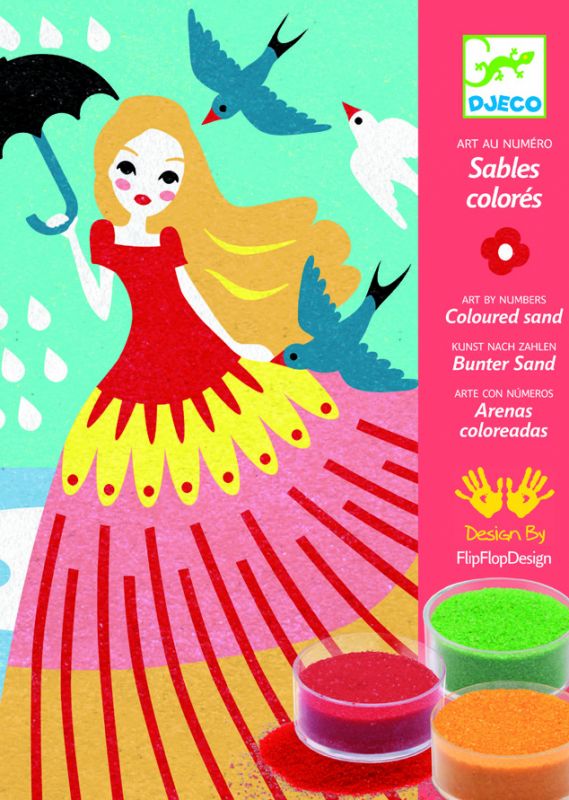 Sables colorés - Belles en Balade (couverture)