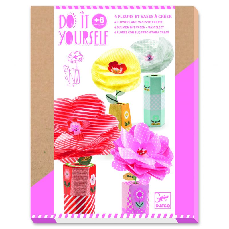 Do it yourself - Fleurs et vases - Rétrochic (couverture)