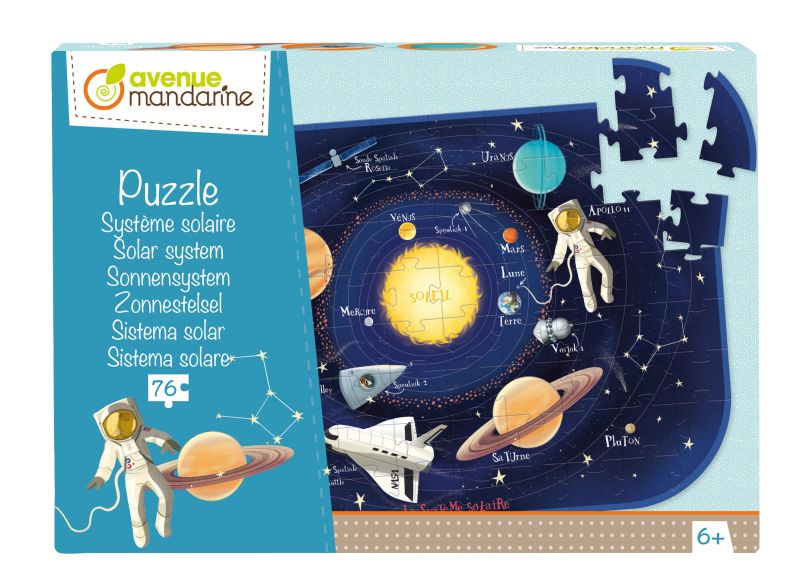 Puzzle Système solaire (couverture)