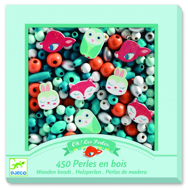 Perles en bois - Petits animaux (couverture)