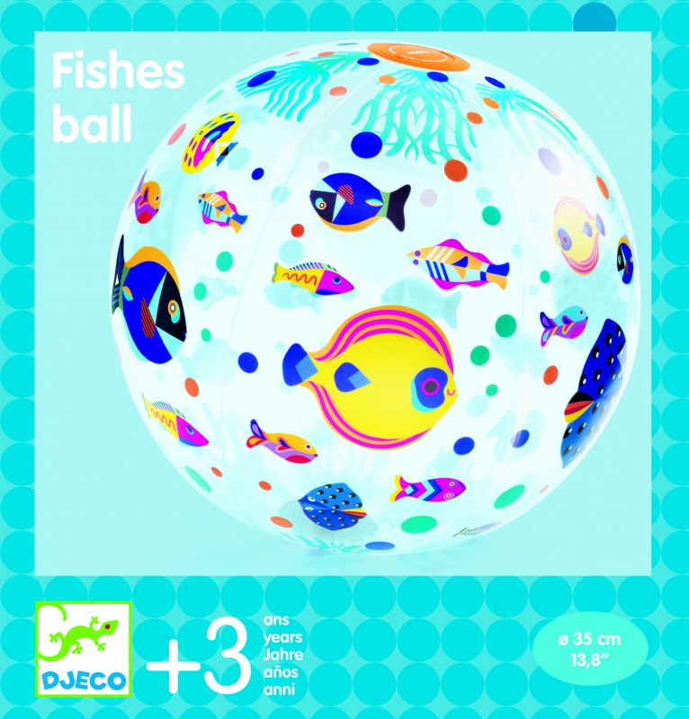 Ballon gonflable - Fishes ball (couverture)