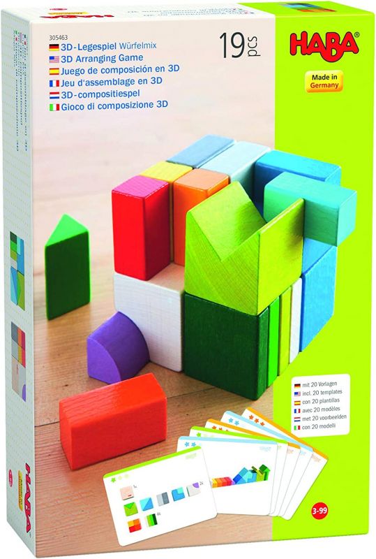 Jeu d'assemblage en 3D Cubes Mix (couverture)