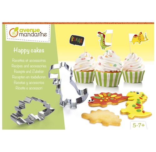 Boite créative - Sablés et cupcakes dinosaures