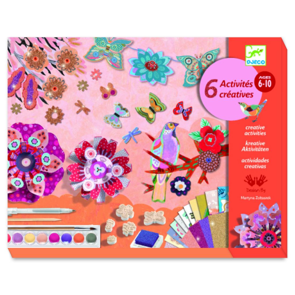 Le jardin des fleurs - Coffret multiactivités