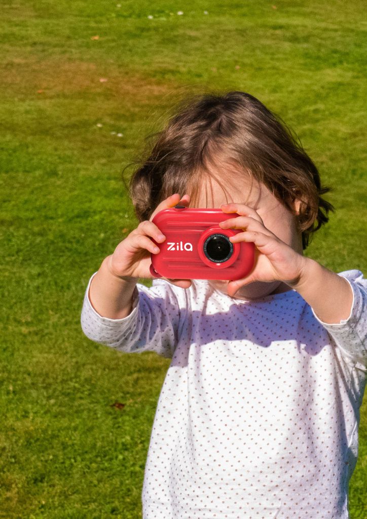 Appareil photo et vidéo waterproof pour enfant rouge