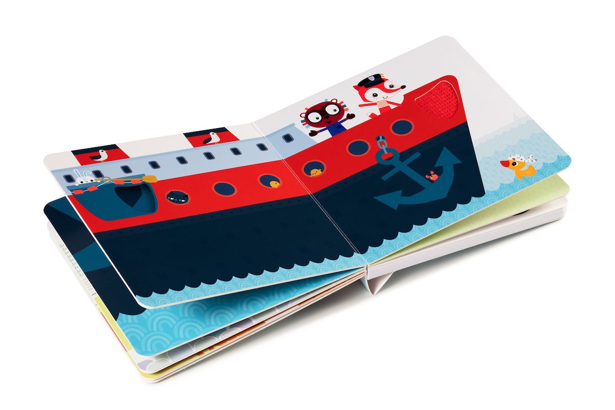 Vrooom - Livre Tactile et sonore