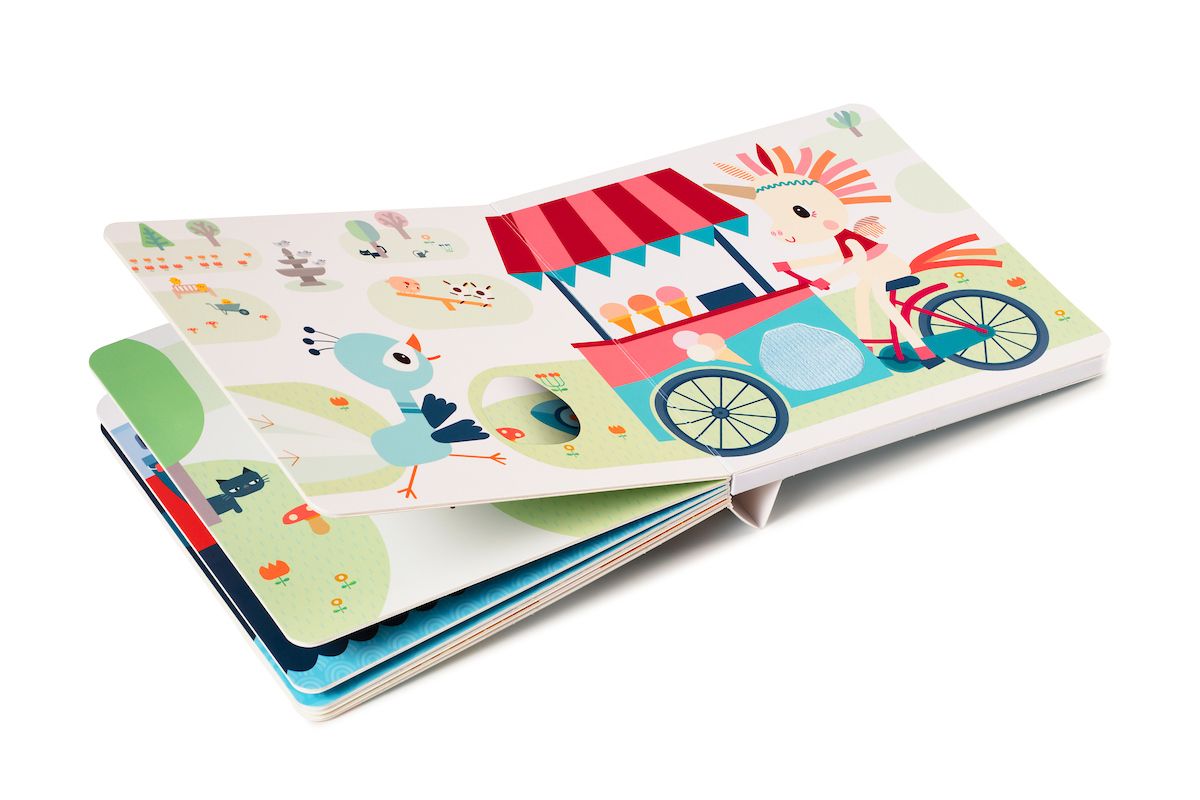Vrooom - Livre Tactile et sonore
