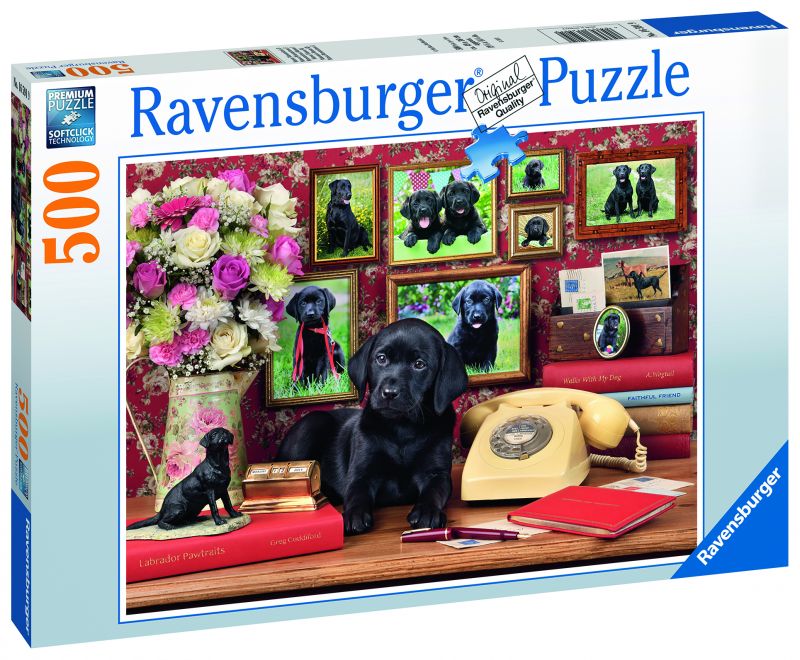 Puzzle - Mes fidèles amis les chiens - 500 pcs (couverture)