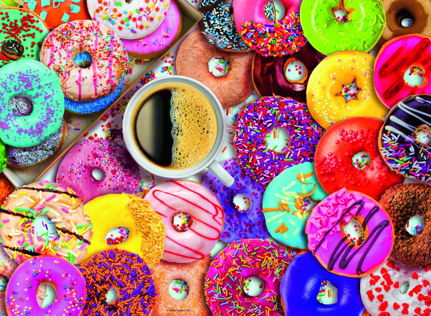 Puzzle - Donuts - 500 pcs